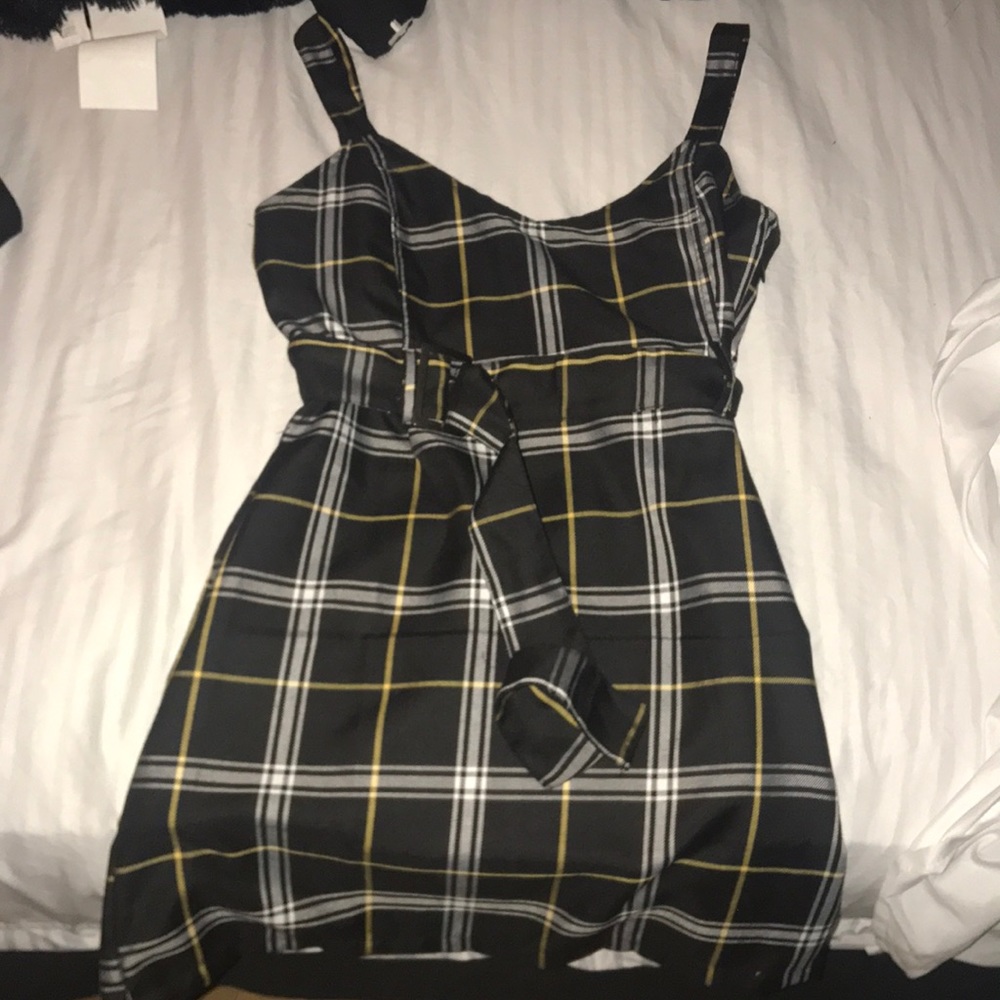 TRENDY PLAID DRESS!!!